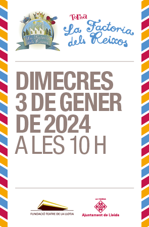 LA FACTORIA DE LOS REYES 3 de enero; 10:00h